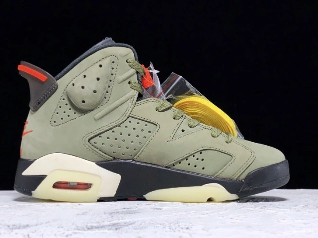 Jordan CN1084-200 x 6 Medium Air Olive Scott Travis 0630